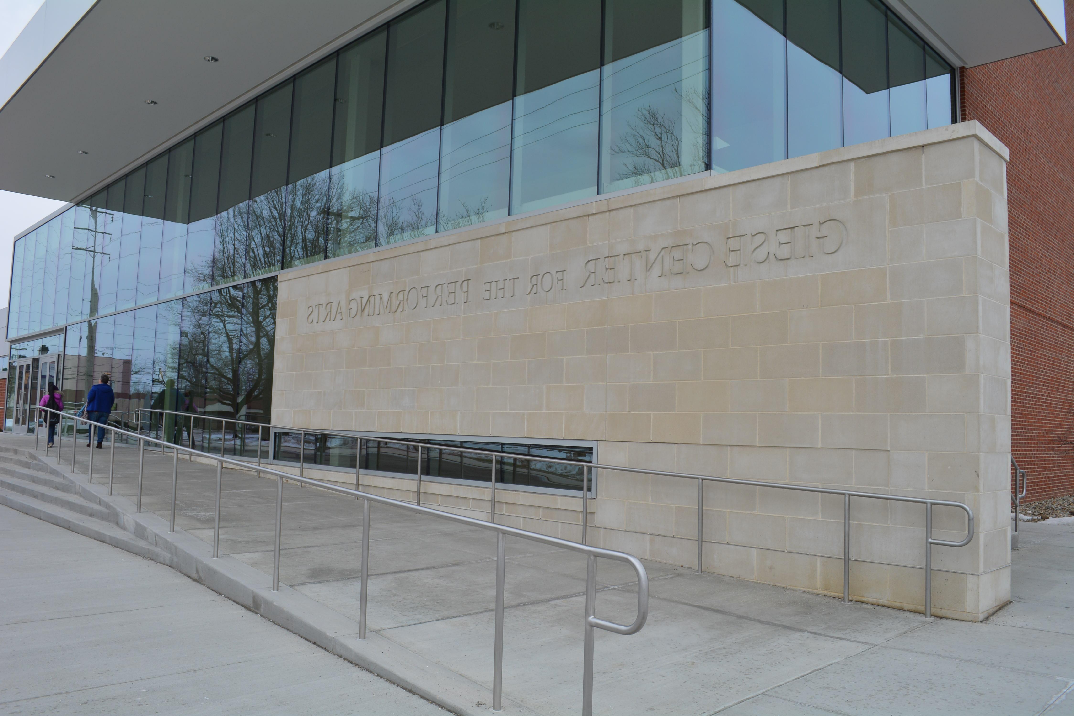 Mount Union's Giese Center for the Performing Arts Building